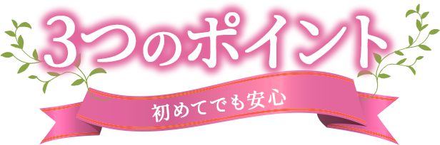 3つのポイント