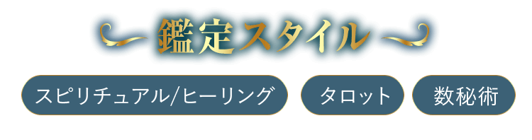 鑑定スタイル